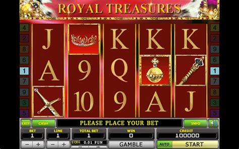 Игровой автомат Royal Treasures  играть бесплатно